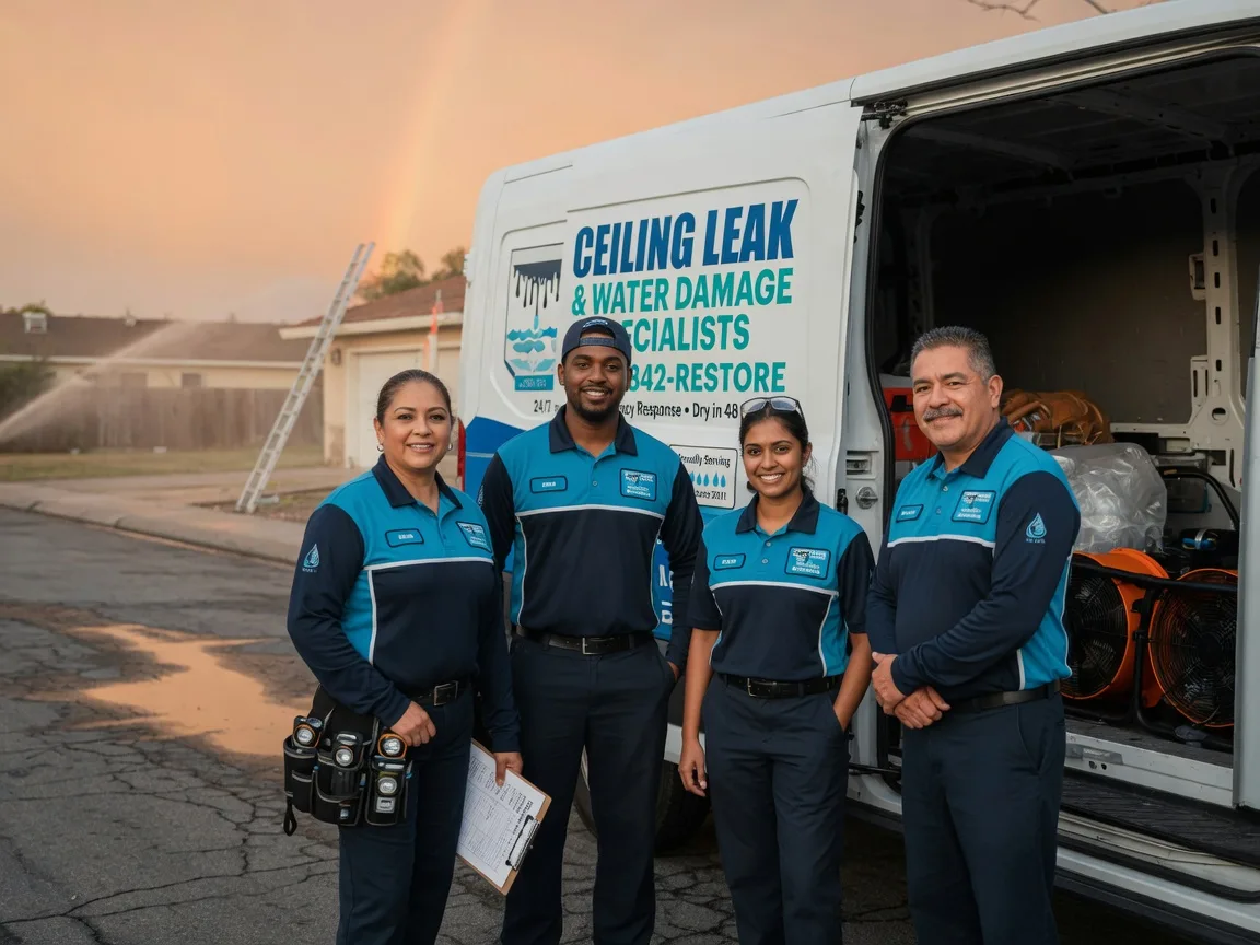 Ceiling Leak Cleanup company in Spearville, KS